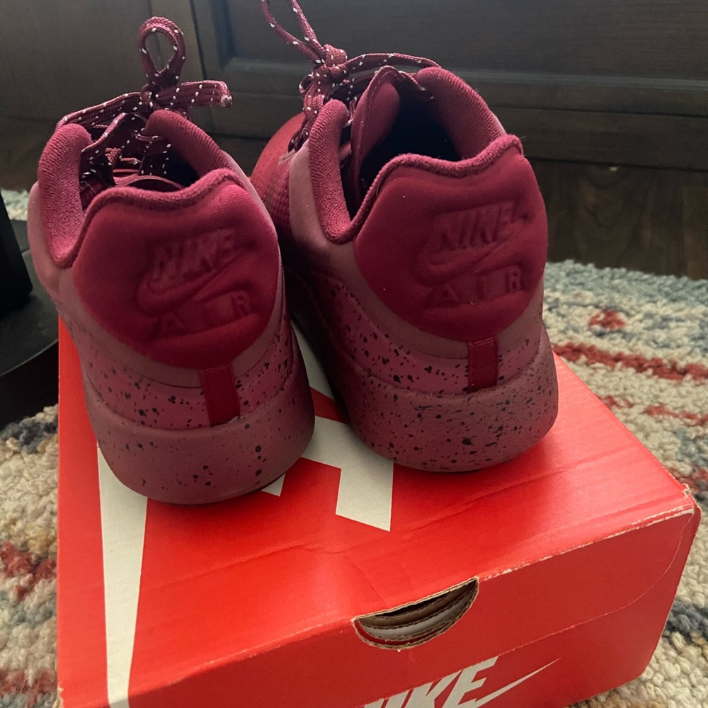 Burgundy Nike Air Max Modern SE Sneakers - Picture 2 of 3